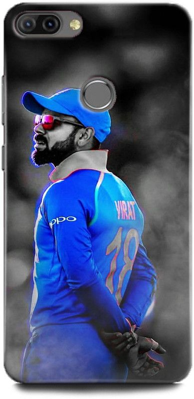 WallCraft Back Cover for Infinix Hot 6 Pro VIRAT KOHLI, PLAYER, CRICKETER, SPORTS, JERSEY  (Multicolor, Dual Protection, Pack of: 1)