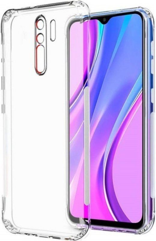Skcase Back Replacement Cover for Mi Redmi 9 prime, Redmi 9 Prime  (White, Camera Bump Protector, Pack of: 1)