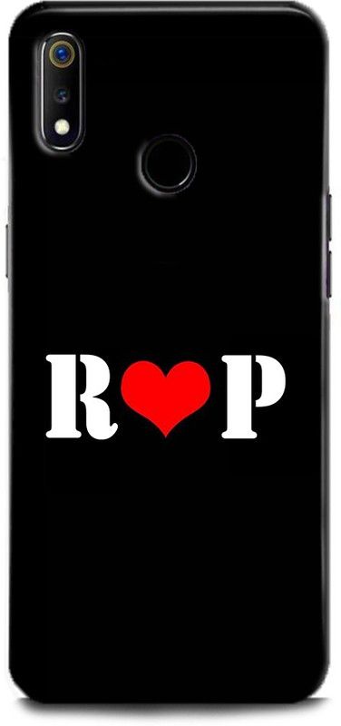 Afterglow Back Cover for Realme 3 Pro R P, R LOVES P, NAME, LETTER, ALPHABET, RP LOVE, HART  (Multicolor, Shock Proof, Pack of: 1)