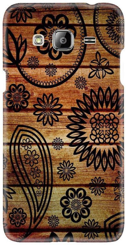 Smutty Back Cover for Samsung Galaxy J3 Pro, J320G - Wooden Floral Print  (Multicolor, Hard Case, Pack of: 1)