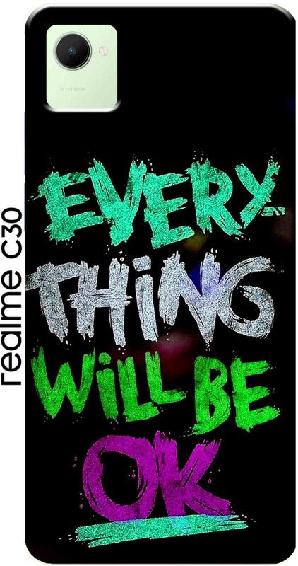 stroxy Back Cover for Realme C30 4G, Realme C30 2756  (Multicolor, Grip Case, Silicon, Pack of: 1)