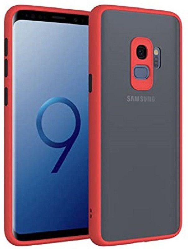 Gorilion Back Cover for Samsung Galaxy J8  (Red, Camera Bump Protector, Pack of: 1)