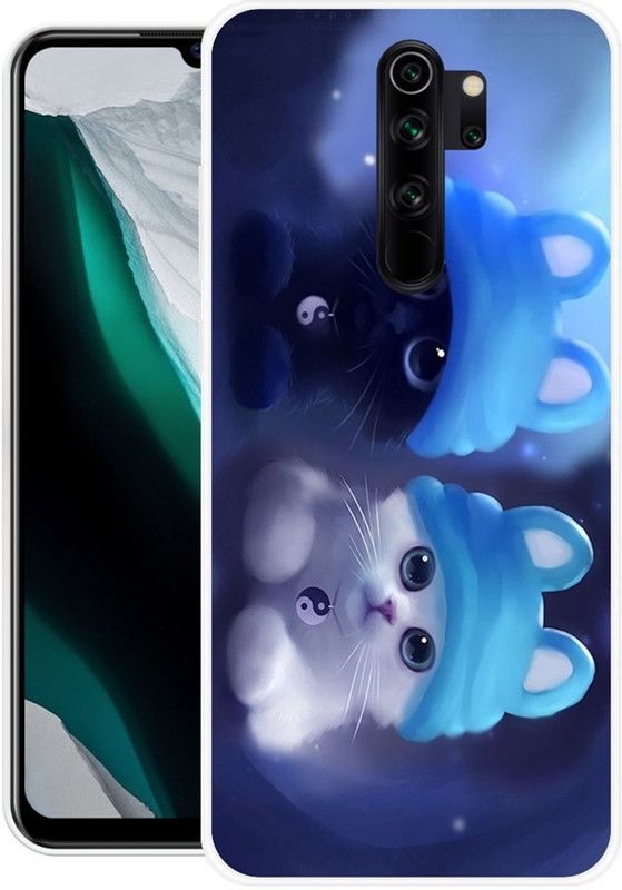 INDIALAND Back Cover for Mi Redmi Note 8 Pro, Redmi Note 8 Pro  (Multicolor, Grip Case, Silicon)