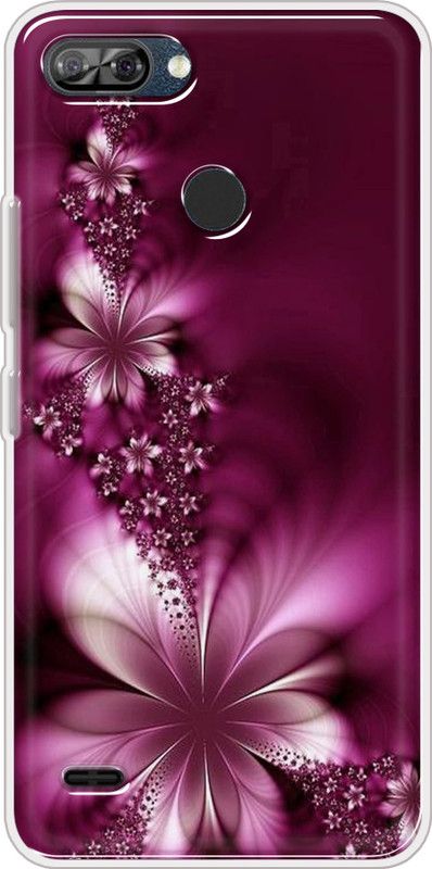 SmartGoldista Back Cover for Itel A46 Back Cover  (Multicolor, Grip Case, Silicon)