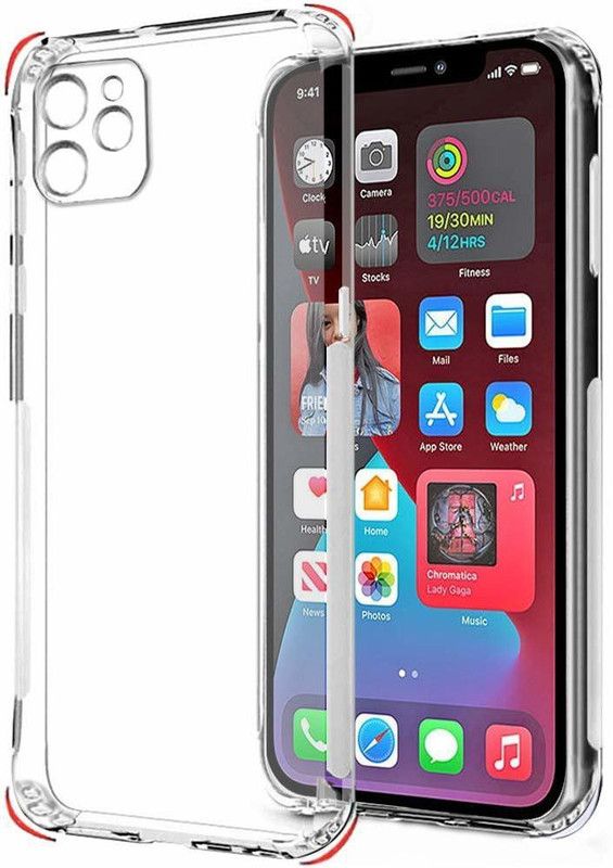 Spectacular ace Back Cover for Apple iphone 12, iphone 12  (Transparent, Grip Case, Silicon, Pack of: 1)