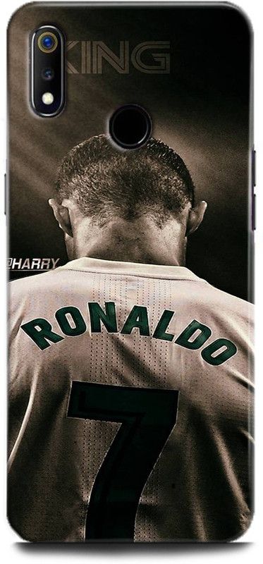 Afterglow Back Cover for Realme 3i RONALDO, CR7, FOOTBALL, NUBIA, REAL MADRID, STOCK, CALCIO, JUVENTUS  (Multicolor, Shock Proof, Pack of: 1)