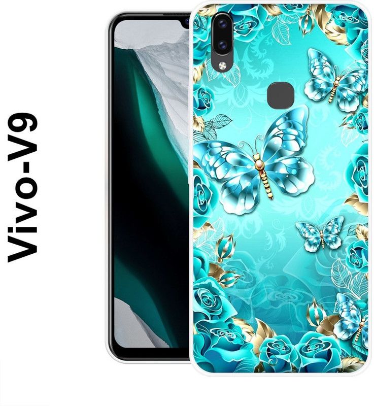 redfly Back Cover for Vivo V9, Vivo V9 Pro, Vivo V9 Youth  (Blue, Grip Case, Silicon)