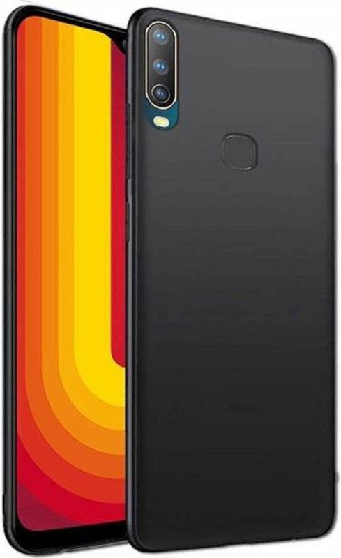 Sarju Back Cover for VIVO U20  (Black, Pack of: 1)