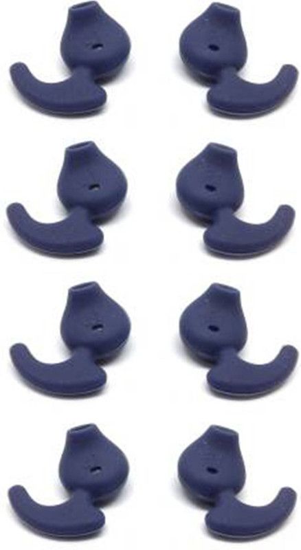 qweezer 8 Pcs ( 4 Pair) for u es cover In The Ear Headphone Cushion Silicone replacement In The Ear Headphone Cushion  (Pack of 8, Blue)