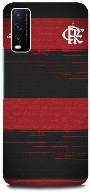 ZIGTOZAG SHOPPE Back Cover for vivo Y12G , V2068, BRAND, SUPREME, COOL, FASHION, FERRARI, ABARTH, ADIDAS  (Red, Hard Case)