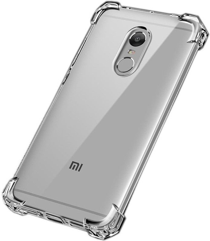 SmartLike Back Cover for Mi Redmi Note 5  (Transparent, Grip Case, Silicon, Pack of: 1)