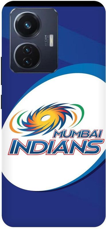 THE NARAYANA COLLECTIONS Back Cover for VIVO T1 44W- V2153-MUMBAI,INDIANS,IPL,TEAM,LOGO  (Multicolor, Hard Case, Pack of: 1)