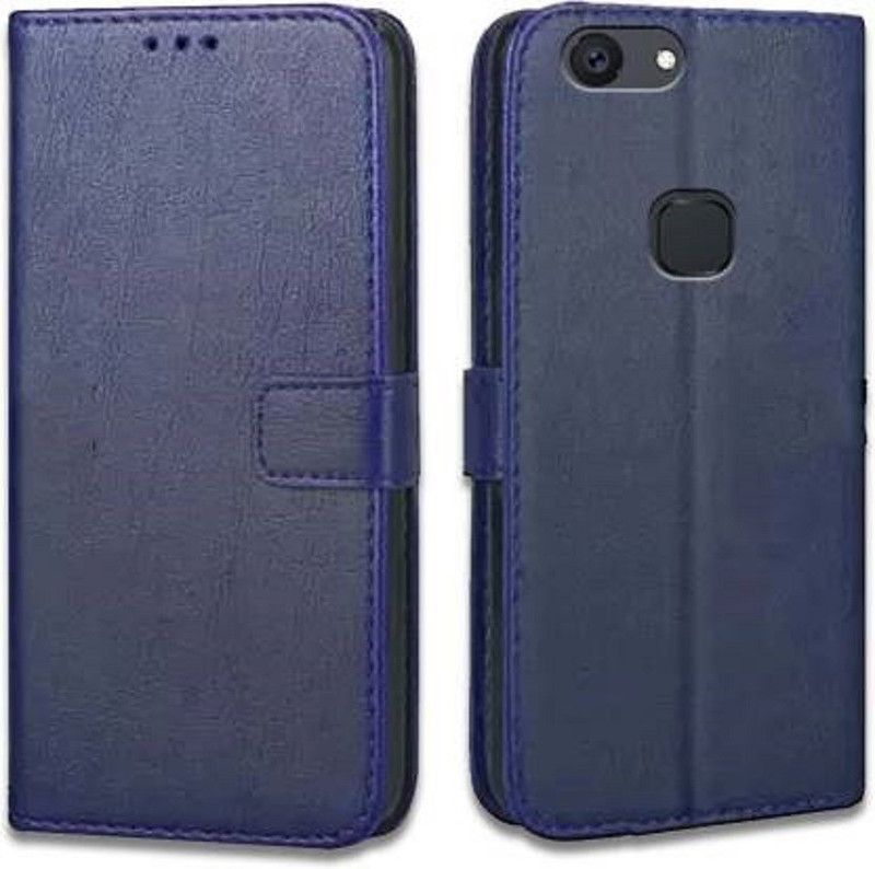 Urban Tech Flip Cover for Vivo V7Flip Case | Magnetic Closure | Shock Proof Wallet Flip Cover  (Blue, Magnetic Case, Pack of: 1)