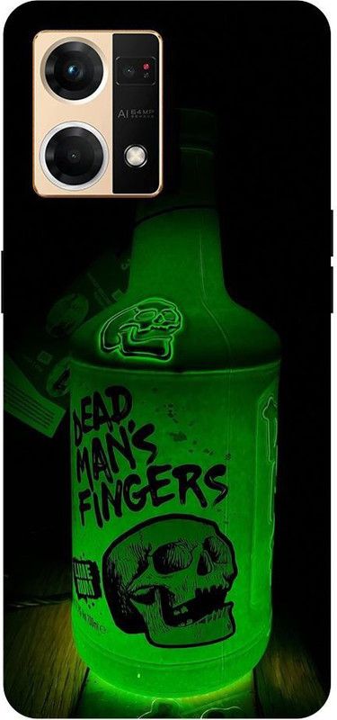 MRBE Back Cover for Oppo F21 Pro 4G GHOST BOTTEL PRINTED BACK COVER  (Multicolor, Hard Case, Pack of: 1)