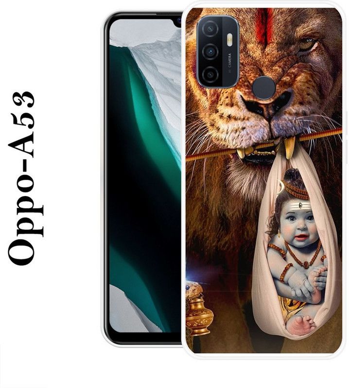 KLC Back Cover for Oppo A53  (Multicolor, Silicon)
