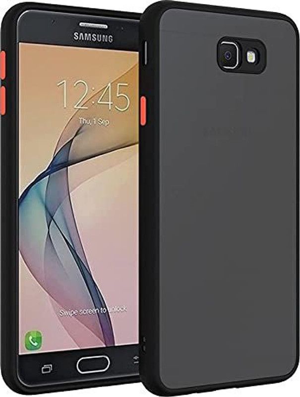 Accessories Kart Back Cover for Samsung J4 plus Smoked Matte Back 360 Degree Protection Protective Hard Case  (Black, Pack of: 1)