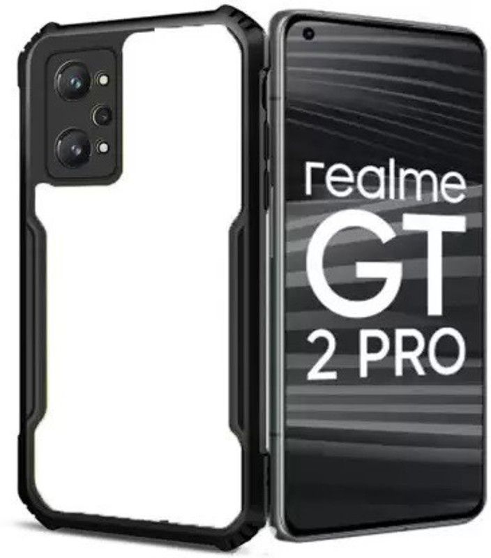 LIKEDESIGN Front & Back Case for Realme GT 2 Pro 5G  (Black, Shock Proof, Pack of: 1)
