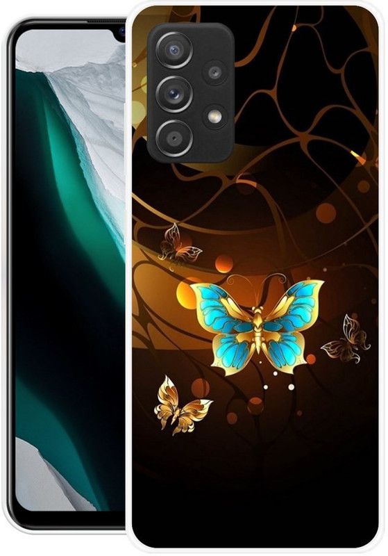 BLUEZAP Back Cover for Samsung Galaxy A52s 5G  (Black, Brown, Grip Case, Silicon, Pack of: 1)