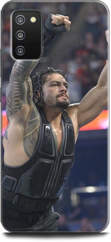 INDICRAFT Back Cover for SAMSUNG Galaxy F02s ROMAN, REIGNS, BODYBUILDER, MOTIVATION, WORKOUT, SPORTS  (Multicolor, Dual Protection, Pack of: 1)