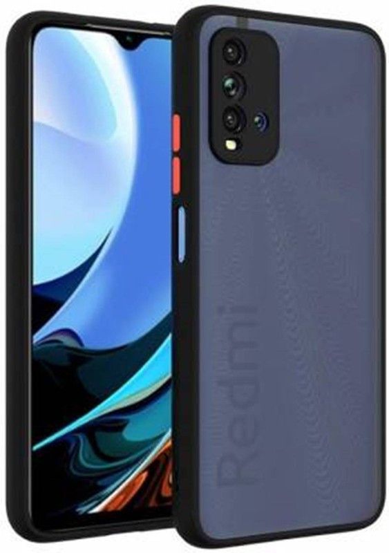 CHATURVEDH Back Cover for Redmi 9 Power  (Black, Pack of: 1)