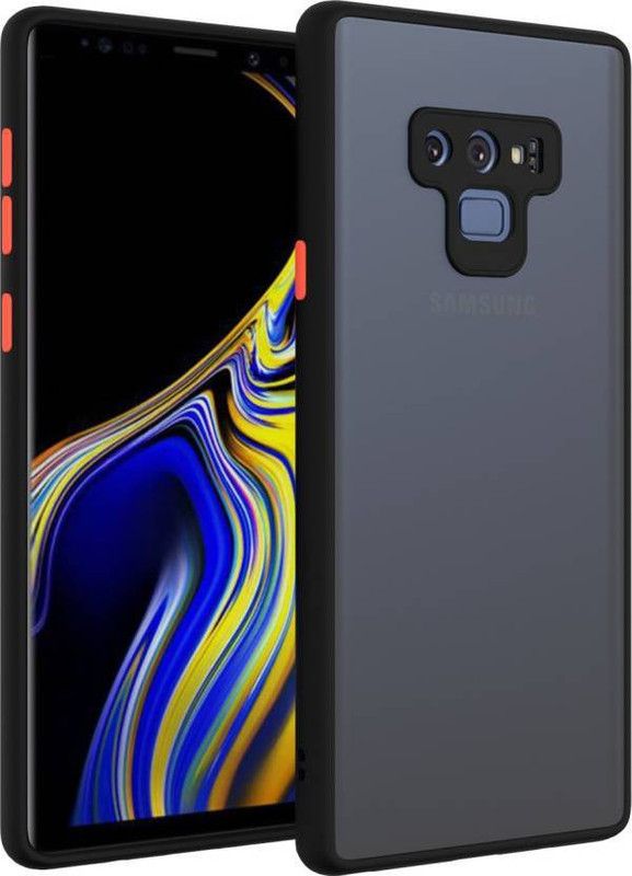 FIVE-O Back Cover for Samsung Galaxy Note 9  (Black, Camera Bump Protector, Pack of: 1)