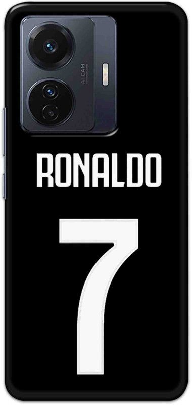 NDCOM Back Cover for Vivo T1 Pro 5G Ronaldo Number 7 Printed  (Multicolor, Hard Case, Pack of: 1)