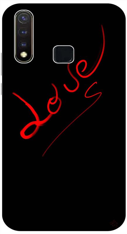 SBS Back Cover for Vivo Y19  (Black, Red, Grip Case, Silicon, Pack of: 1)