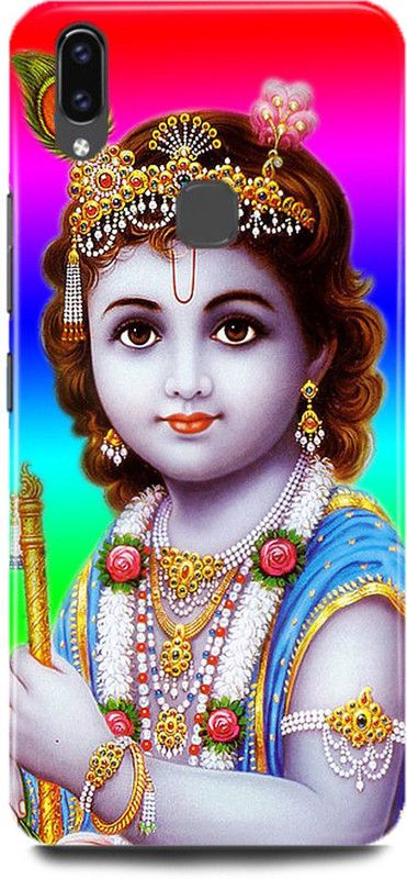 DIKRO Back Cover for Vivo Y83 Pro/1726 RADHA KRISHNA LORD KANHIYA KRISHAN THAKUR JI  (Multicolor, Hard Case, Pack of: 1)