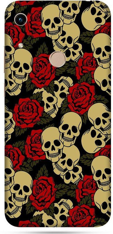 OggyBaba honor huawei 8a prime Mobile Skin  (Skull&Roses Skin Matte Finish)