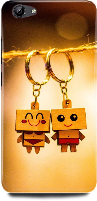 DIKRO Back Cover for vivo Y55S, 1610, KEY, CHAIN, COUPLE, LOVE  (Multicolor, Hard Case, Pack of: 1)