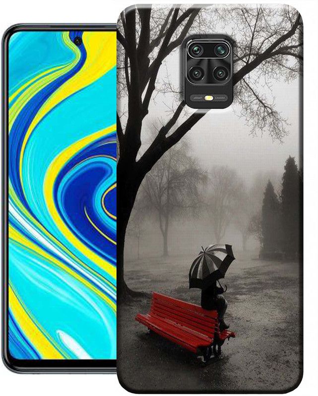 CUTECASE Back Cover for Redmi Note 9 Pro  (Multicolor, Anti-radiation, Silicon, Pack of: 1)