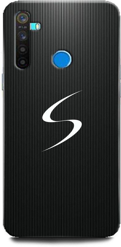 Afterglow Back Cover for Realme 5 Pro S, S LETTER, S NAME, S ALPHABET, DESIGN, BLUE  (Multicolor, Shock Proof, Pack of: 1)