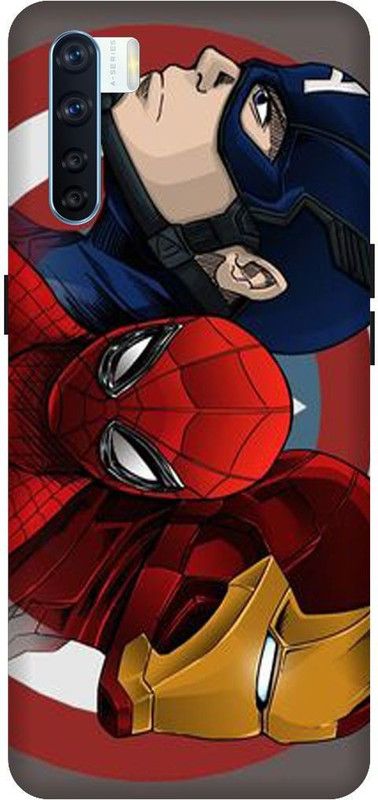 itrusto Back Cover for OPPO F15 , OPPO F15 Avengers BACK COVER  (Multicolor, Hard Case, Pack of: 1)
