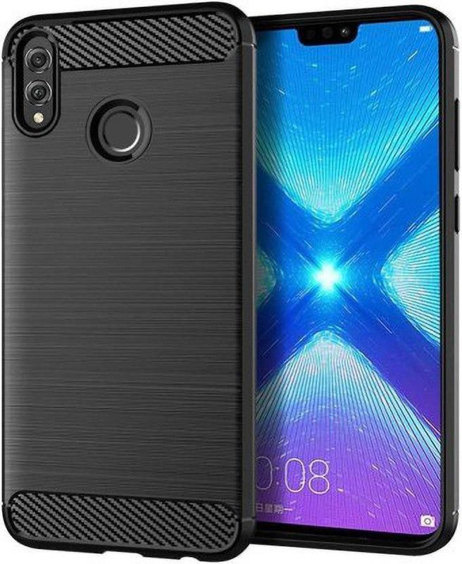 Trendzcase Back Cover for HONOR 8C  (Black, Pack of: 1)