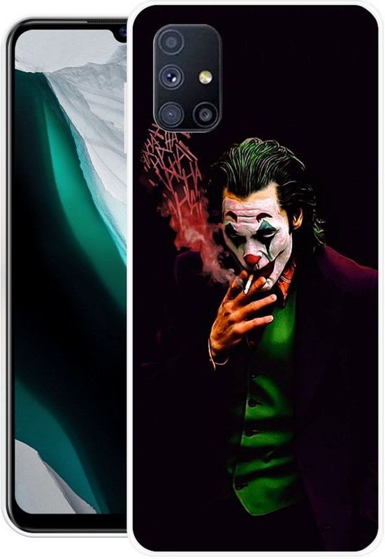 PictoWorld Back Cover for Samsung Galaxy M51  (Black, Grip Case, Silicon, Pack of: 1)