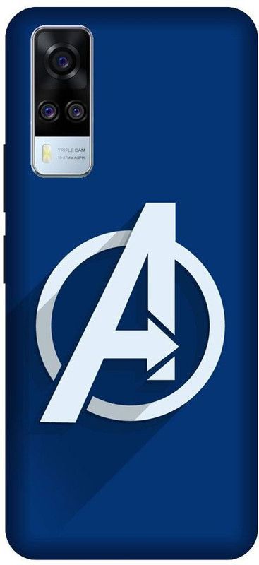 URCHIN Back Cover for Vivo Y31 Avengers Logo, Avengers, Avengers Logo, Avengers Sign, Marvel, Avenger, Comic  (Multicolor, Shock Proof)