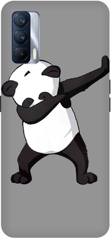 URCHIN Back Cover for Realme X7 panda, Panda, panda love, panda image, cute, funny, cartoon, dab  (Multicolor, Shock Proof, Pack of: 1)