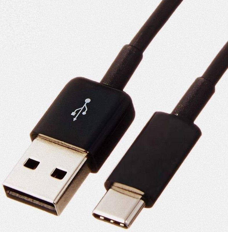 Datalact USB Type C Cable 0.9 m 2A High-Speed USB C Type Data USB Type C Cable  (Compatible with Type C All Smartphones, Tablets and MP3 player, Black, One Cable)