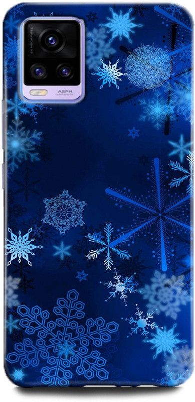 Afterglow Back Cover for Vivo V20pro  (Blue, Shock Proof, Pack of: 1)