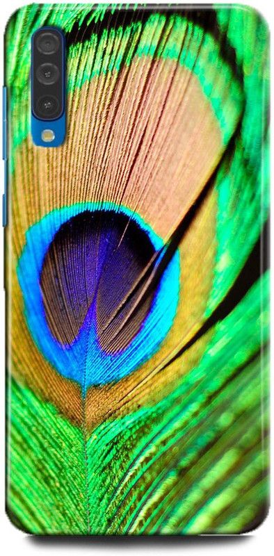 FIKORA Back Cover for Samsung Galaxy A30s/SM-A307FZLVINS MOR FEATHER PRINTED  (Multicolor, Hard Case, Pack of: 1)