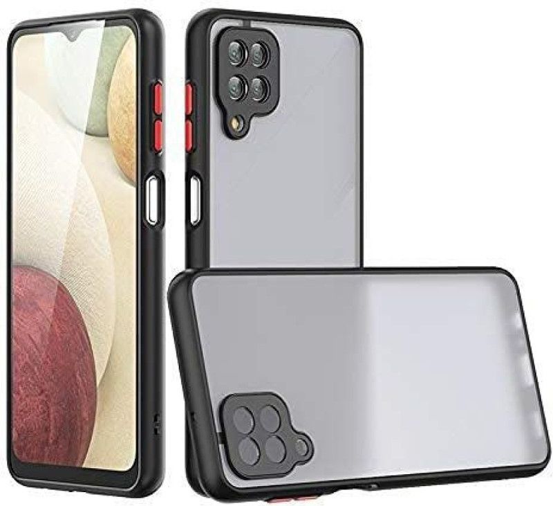 ASMANTIC Back Cover for Samung Galaxy M32  (Black)