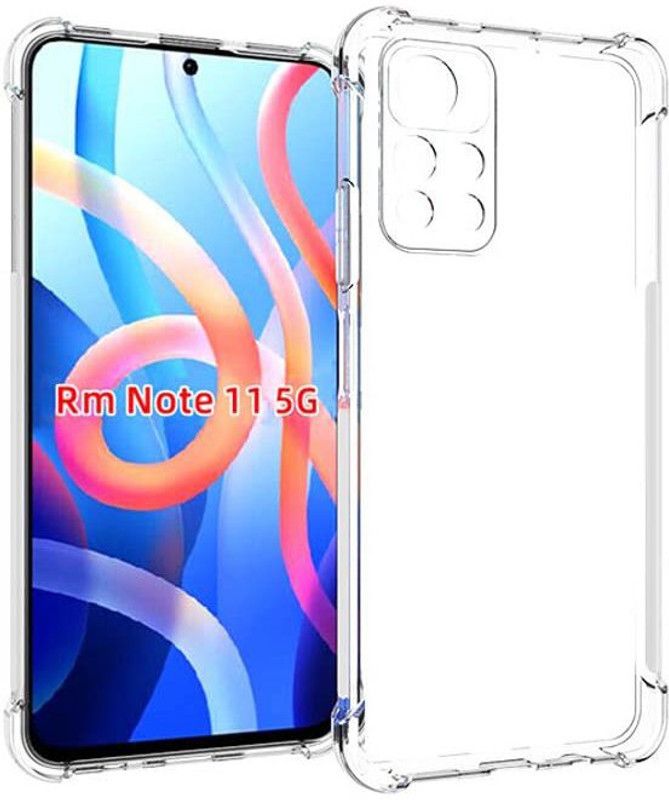 NewSelect Back Cover for Redmi Note 11T, Xiaomi Redmi Note 11T 5G, Redmi Note 11T 5G  (Transparent, Grip Case, Pack of: 1)