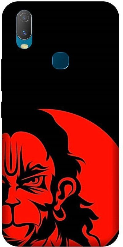 URCHIN Back Cover for Vivo Y17  (Black, Orange, Shock Proof, Pack of: 1)