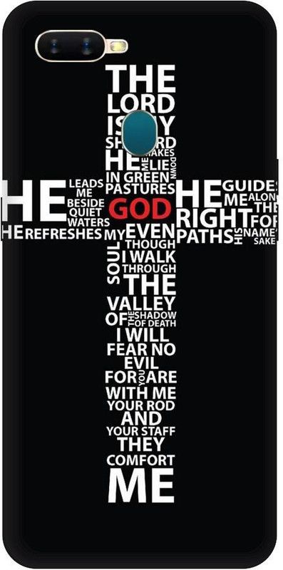 URCHIN Back Cover for Oppo A12 jesus christ, Cross, Jesus cross, christian, Ishu Masiha, God  (Multicolor, Shock Proof)