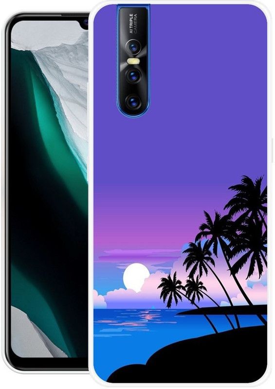 Krtagy Back Cover for Vivo V15 Pro  (Multicolor, Dual Protection, Silicon, Pack of: 298)