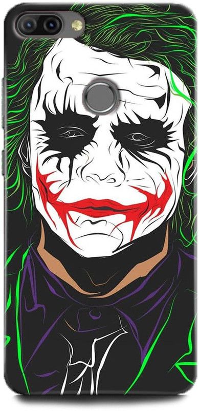 WallCraft Back Cover for Infinix Hot 6 Pro JOKER, ANIME, JACQUINN, DC COMIC, JOKER FACE  (Multicolor, Dual Protection, Pack of: 1)