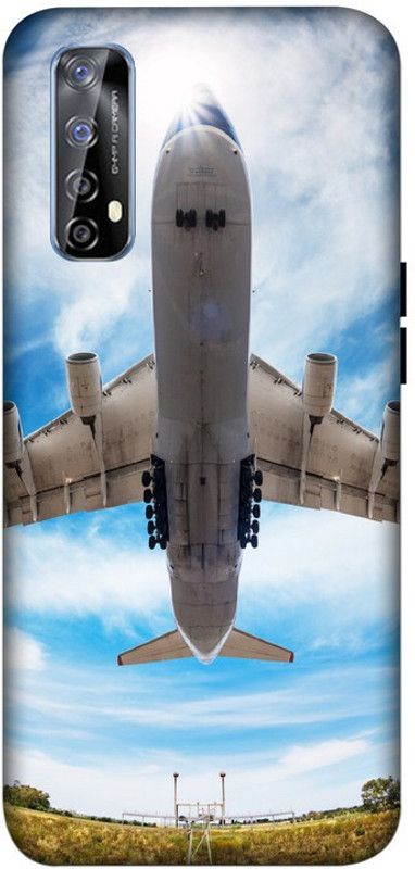 LUCKY MOBI.COM Back Cover for REALME NARZO 20 PRO ( AIRPLAN WALLPAPER) PRINTED BACK COVER  (Multicolor, Waterproof, Pack of: 1)