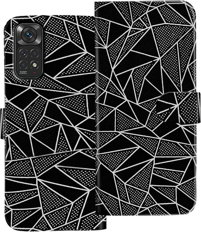 Flipkart SmartBuy Flip Cover for Redmi Note 11  (Black, Dual Protection, Pack of: 1)