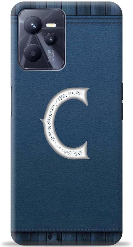 Swagr Back Cover for Realme Narzo 50A Prime  (Blue, White, Shock Proof, Pack of: 1)