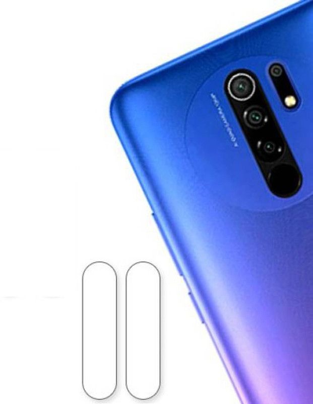 XAZE Back Camera Lens Glass Protector for REDMI 9 PRIME  (Pack of: 2)